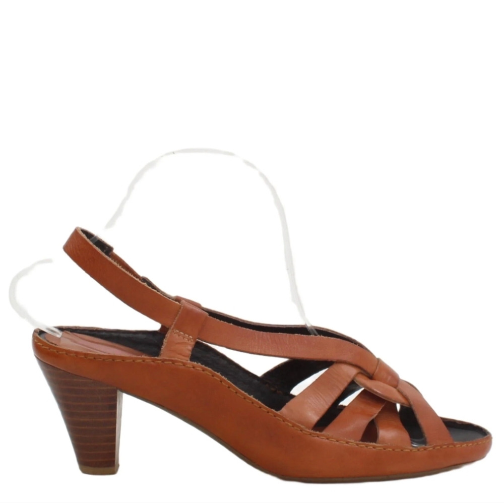 PIKOLINOS Brown Heeled Sandals